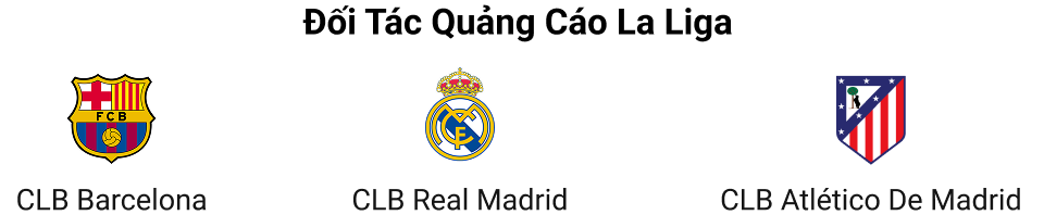 đối tác quảng cáo la liga